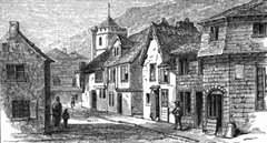 Courthouse Street c1800
